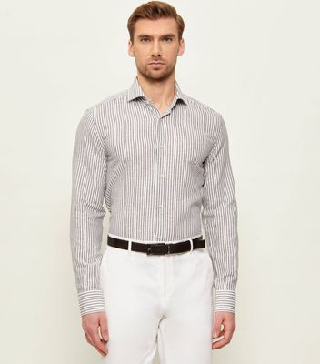 Koszula męska casual BOSS BLACK ze sklepu: Gomez Fashion Store w kategorii: Koszule męskie - zdjęcie 874714-BD9-10338_BB262M000149207