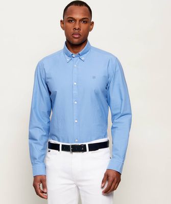 Koszula męska na lato BOSS BLACK ze sklepu: Gomez Fashion Store w kategorii: Koszule męskie - zdjęcie 874714-BD9-10338_BB262M000173450