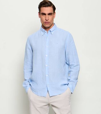 Koszula męska z kołnierzykiem button down elegancka BOSS BLACK ze sklepu: Gomez Fashion Store w kategorii: Koszule męskie - zdjęcie 874714-BD9-10338_BB262M000174450