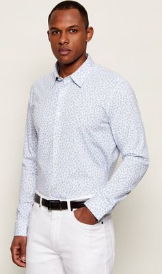 BOSS BLACK - Koszula męska casual z klasycznym kołnierzykiem ze sklepu: Gomez Fashion Store w kategorii: Koszule męskie - zdjęcie 874714-BD9-10338_BB262M000179450