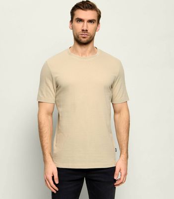 T-shirt męski casual BOSS BLACK ze sklepu: Gomez Fashion Store w kategorii: T-shirty męskie - zdjęcie 874714-BD9-10338_BB262M000200286
