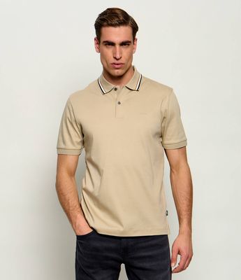T-shirt męski casualowy BOSS BLACK ze sklepu: Gomez Fashion Store w kategorii: T-shirty męskie - zdjęcie 874714-BD9-10338_BB262M000203286