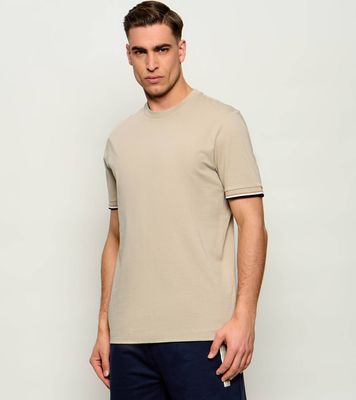 T-shirt męski casualowy BOSS BLACK ze sklepu: Gomez Fashion Store w kategorii: T-shirty męskie - zdjęcie 874714-BD9-10338_BB262M000206286