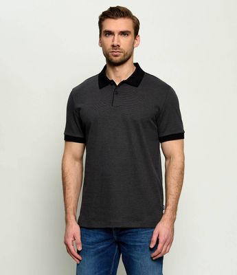 T-shirt męski na wiosnę BOSS BLACK ze sklepu: Gomez Fashion Store w kategorii: T-shirty męskie - zdjęcie 874714-BD9-10338_BB262M000213001