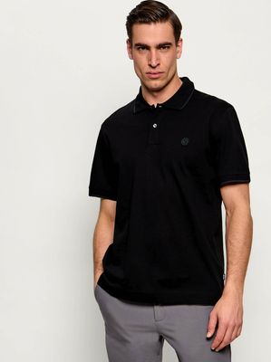 BOSS BLACK - T-shirt męski na lato casualowy ze sklepu: Gomez Fashion Store w kategorii: T-shirty męskie - zdjęcie 874714-BD9-10338_BB262M000214001