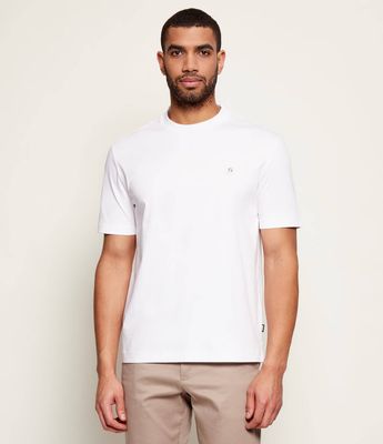 T-shirt męski casual BOSS BLACK ze sklepu: Gomez Fashion Store w kategorii: T-shirty męskie - zdjęcie 874714-BD9-10338_BB262M000216100