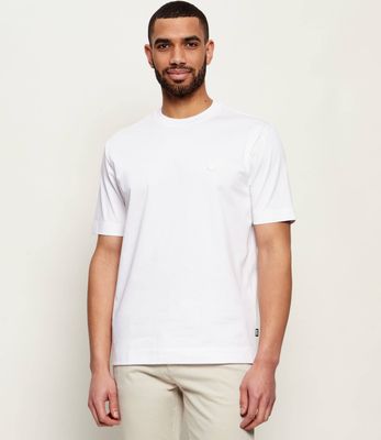 BOSS BLACK - T-shirt męski letni ze sklepu: Gomez Fashion Store w kategorii: T-shirty męskie - zdjęcie 874714-BD9-10338_BB262M000217100