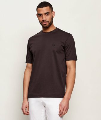 BOSS BLACK - T-shirt męski casual ze sklepu: Gomez Fashion Store w kategorii: T-shirty męskie - zdjęcie 874714-BD9-10338_BB262M000217207