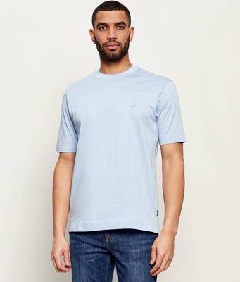 T-shirt męski casual BOSS BLACK ze sklepu: Gomez Fashion Store w kategorii: T-shirty męskie - zdjęcie 874714-BD9-10338_BB262M000217450