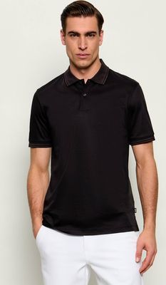 BOSS BLACK - T-shirt męski wiosenny ze sklepu: Gomez Fashion Store w kategorii: T-shirty męskie - zdjęcie 874714-BD9-10338_BB262M000220001