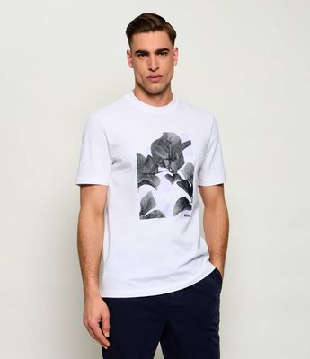 T-shirt męski BOSS BLACK ze sklepu: Gomez Fashion Store w kategorii: T-shirty męskie - zdjęcie 874714-BD9-10338_BB262M000222100