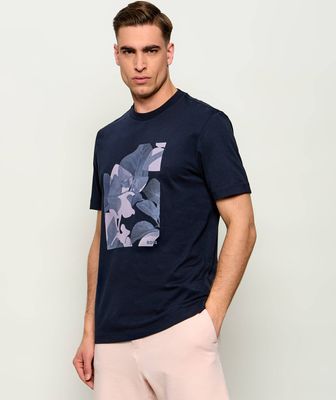 T-shirt męski BOSS BLACK ze sklepu: Gomez Fashion Store w kategorii: T-shirty męskie - zdjęcie 874714-BD9-10338_BB262M000222404