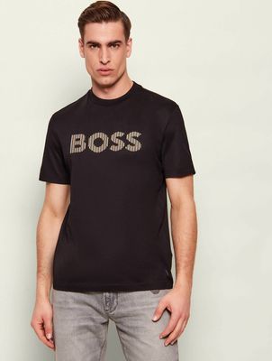 T-shirt męski młodzieżowy BOSS BLACK ze sklepu: Gomez Fashion Store w kategorii: T-shirty męskie - zdjęcie 874714-BD9-10338_BB262M000226002