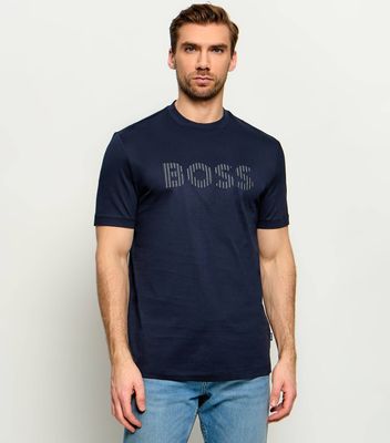 T-shirt męski BOSS BLACK ze sklepu: Gomez Fashion Store w kategorii: T-shirty męskie - zdjęcie 874714-BD9-10338_BB262M000226404