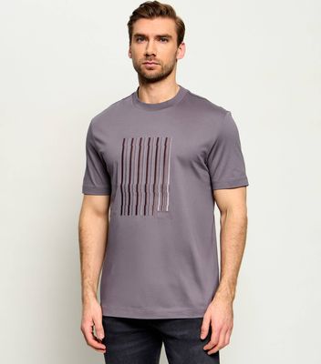 BOSS BLACK - T-shirt męski na wiosnę letni ze sklepu: Gomez Fashion Store w kategorii: T-shirty męskie - zdjęcie 874714-BD9-10338_BB262M000226510
