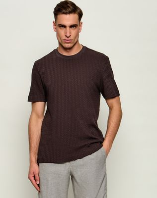 T-shirt męski BOSS BLACK ze sklepu: Gomez Fashion Store w kategorii: T-shirty męskie - zdjęcie 874714-BD9-10338_BB262M000228207