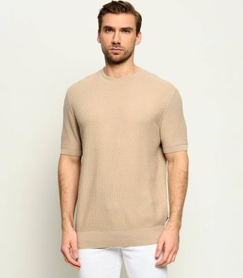 Sweter męski wiosenny BOSS BLACK ze sklepu: Gomez Fashion Store w kategorii: Swetry męskie - zdjęcie 874714-BD9-10338_BB262M000231286