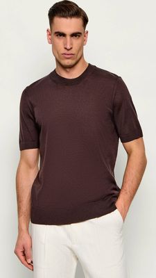 Sweter męski casual BOSS BLACK ze sklepu: Gomez Fashion Store w kategorii: Swetry męskie - zdjęcie 874714-BD9-10338_BB262M000233207