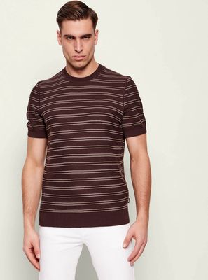 Sweter męski na wiosnę BOSS BLACK ze sklepu: Gomez Fashion Store w kategorii: Swetry męskie - zdjęcie 874714-BD9-10338_BB262M000234206