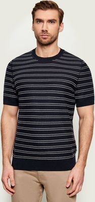 Sweter męski na wiosnę BOSS BLACK ze sklepu: Gomez Fashion Store w kategorii: Swetry męskie - zdjęcie 874714-BD9-10338_BB262M000234403