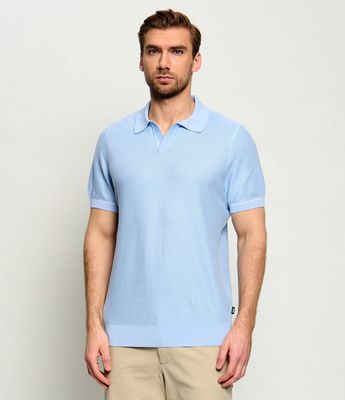 T-shirt męski na lato BOSS BLACK ze sklepu: Gomez Fashion Store w kategorii: T-shirty męskie - zdjęcie 874714-BD9-10338_BB262M000235450