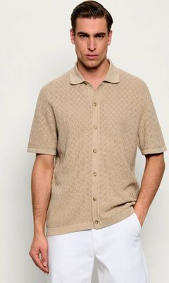 BOSS BLACK - Koszula męska casual ze sklepu: Gomez Fashion Store w kategorii: Koszule męskie - zdjęcie 874714-BD9-10338_BB262M000237286