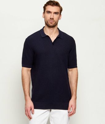 T-shirt męski casual BOSS BLACK ze sklepu: Gomez Fashion Store w kategorii: T-shirty męskie - zdjęcie 874714-BD9-10338_BB262M000238404