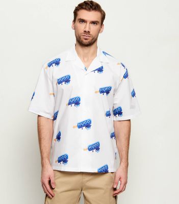 Koszula męska Hugo Blue ze sklepu: Gomez Fashion Store w kategorii: Koszule męskie - zdjęcie 874714-BD9-10338_BJ262M000010100