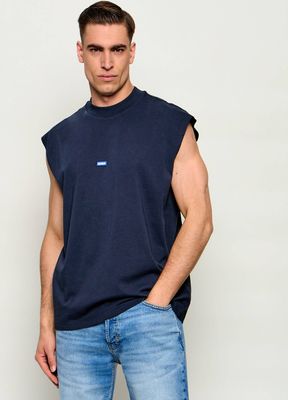 T-shirt męski na lato Hugo Blue ze sklepu: Gomez Fashion Store w kategorii: T-shirty męskie - zdjęcie 874714-BD9-10338_BJ262M000022405
