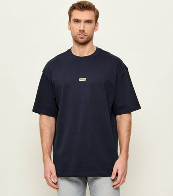 T-shirt męski Hugo Blue ze sklepu: Gomez Fashion Store w kategorii: T-shirty męskie - zdjęcie 874714-BD9-10338_BJ262M000023406