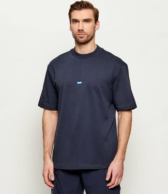 T-shirt męski na wiosnę Hugo Blue ze sklepu: Gomez Fashion Store w kategorii: T-shirty męskie - zdjęcie 874714-BD9-10338_BJ262M000024405