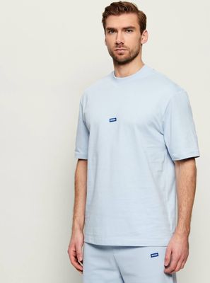T-shirt męski na wiosnę Hugo Blue ze sklepu: Gomez Fashion Store w kategorii: T-shirty męskie - zdjęcie 874714-BD9-10338_BJ262M000024460