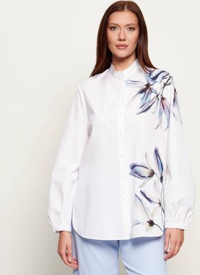 Marc Cain - Koszula damska ze sklepu: Gomez Fashion Store w kategorii: Koszule damskie - zdjęcie 874714-BD9-10338_CR262W000004100