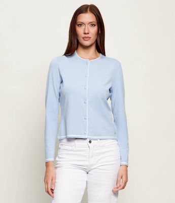 Marc Cain - Sweter damski casual ze sklepu: Gomez Fashion Store w kategorii: Swetry damskie - zdjęcie 874714-BD9-10338_CR262W000005319