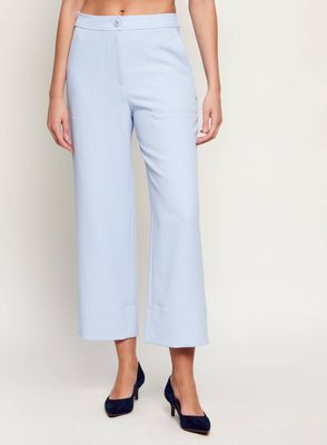 Spodnie damskie retro na lato Marc Cain ze sklepu: Gomez Fashion Store w kategorii: Spodnie damskie - zdjęcie 874714-BD9-10338_CR262W000013319