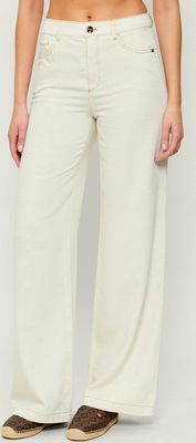 Spodnie damskie na lato Marc Cain ze sklepu: Gomez Fashion Store w kategorii: Spodnie damskie - zdjęcie 874714-BD9-10338_CR262W000024112