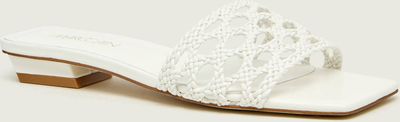 Marc Cain - Klapki damskie na lato ze sklepu: Gomez Fashion Store w kategorii: Klapki damskie - zdjęcie 874714-BD9-10338_CR262W000029110