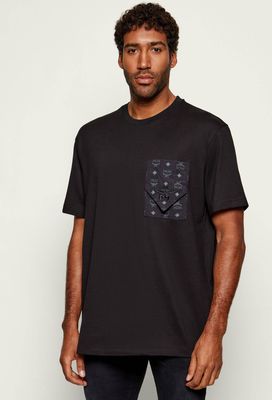 T-shirt męski na wiosnę MCM ze sklepu: Gomez Fashion Store w kategorii: T-shirty męskie - zdjęcie 874714-BD9-10338_M1262M000010014