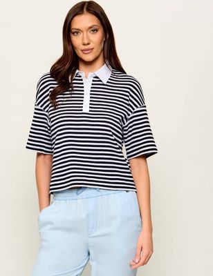Bluzka damska letnia Marc Cain ze sklepu: Gomez Fashion Store w kategorii: Bluzki damskie - zdjęcie 874714-BD9-10338_CR262W000064394