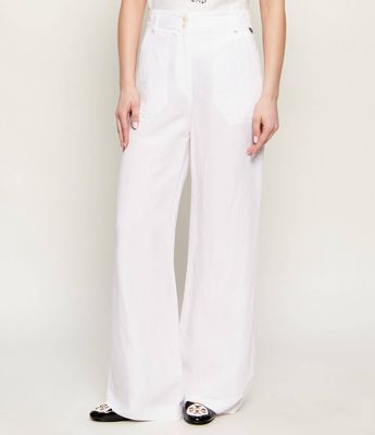 Spodnie damskie na lato Marc Cain ze sklepu: Gomez Fashion Store w kategorii: Spodnie damskie - zdjęcie 874714-BD9-10338_CR262W000091100