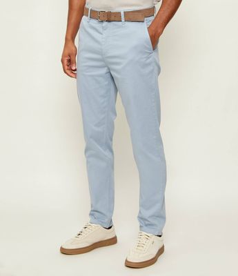 Spodnie męskie na wiosnę letnie BOSS ORANGE ze sklepu: Gomez Fashion Store w kategorii: Spodnie męskie - zdjęcie 874714-BD9-10338_BO262M000009458