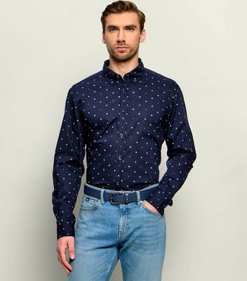 Koszula męska jesienna BOSS ORANGE ze sklepu: Gomez Fashion Store w kategorii: Koszule męskie - zdjęcie 874714-BD9-10338_BO262M000031404