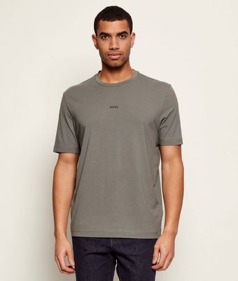 T-shirt męski na lato BOSS ORANGE ze sklepu: Gomez Fashion Store w kategorii: T-shirty męskie - zdjęcie 874714-BD9-10338_BO262M000054077