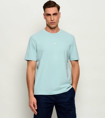 T-shirt męski na lato BOSS ORANGE ze sklepu: Gomez Fashion Store w kategorii: T-shirty męskie - zdjęcie 874714-BD9-10338_BO262M000054446