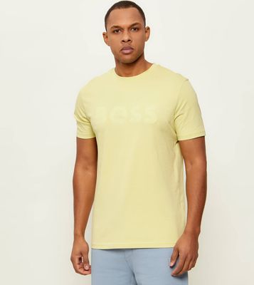 T-shirt męski casual BOSS ORANGE ze sklepu: Gomez Fashion Store w kategorii: T-shirty męskie - zdjęcie 874714-BD9-10338_BO262M000055267