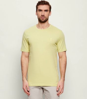 T-shirt męski wiosenny BOSS ORANGE ze sklepu: Gomez Fashion Store w kategorii: T-shirty męskie - zdjęcie 874714-BD9-10338_BO262M000061267