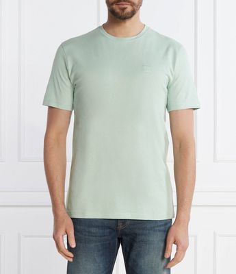 T-shirt męski BOSS ORANGE ze sklepu: Gomez Fashion Store w kategorii: T-shirty męskie - zdjęcie 874714-BD9-10338_BO241M000045446