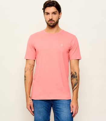 T-shirt męski BOSS ORANGE ze sklepu: Gomez Fashion Store w kategorii: T-shirty męskie - zdjęcie 874714-BD9-10338_BO262M000061632