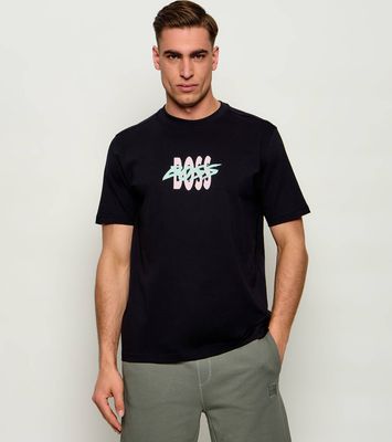 BOSS ORANGE - T-shirt męski ze sklepu: Gomez Fashion Store w kategorii: T-shirty męskie - zdjęcie 874714-BD9-10338_BO262M000075001