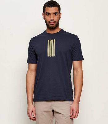 T-shirt męski młodzieżowy BOSS ORANGE ze sklepu: Gomez Fashion Store w kategorii: T-shirty męskie - zdjęcie 874714-BD9-10338_BO262M000075404